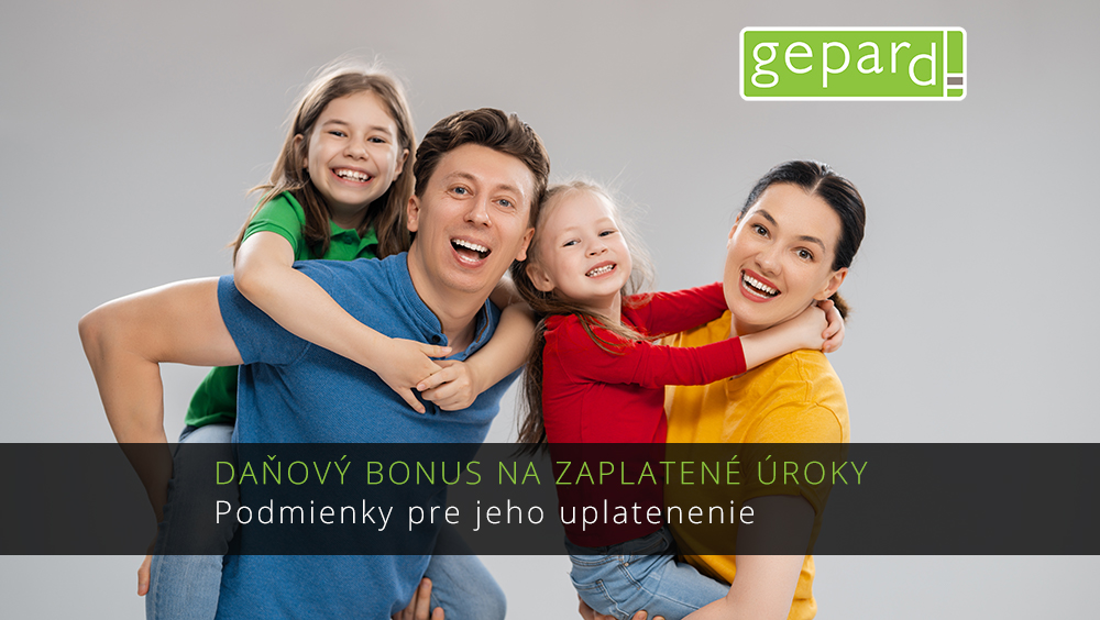 Daňový bonus na zaplatené úroky I podmienky ako ho získať