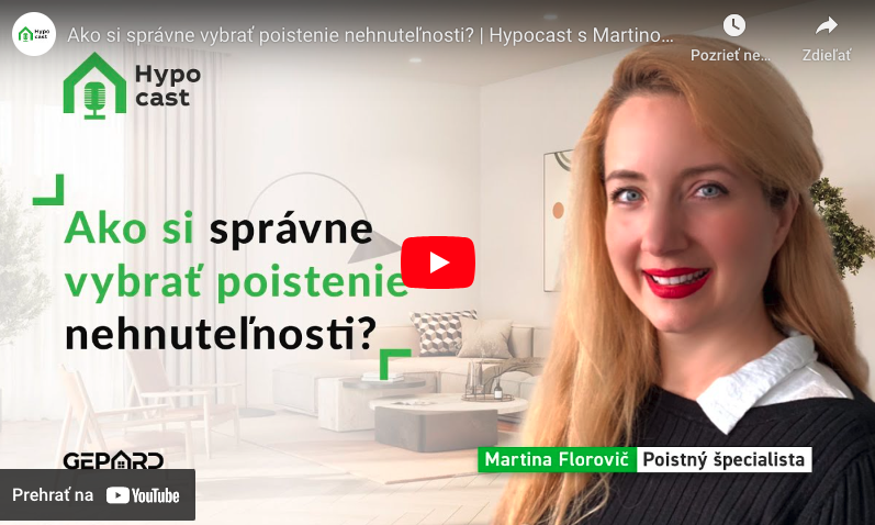 HYPOCAST 31 - Ako si správne vybrať poistenie nehnuteľnosti?