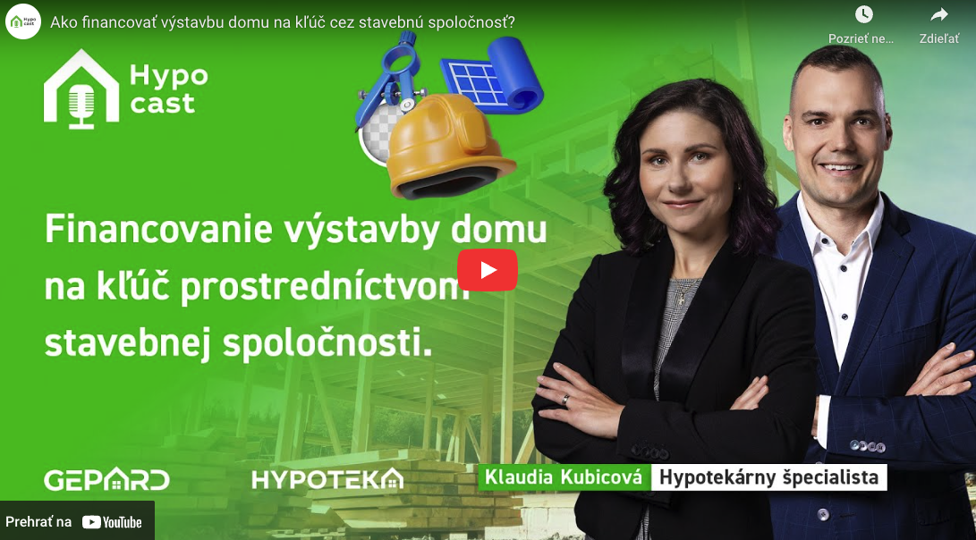 HYPOCAST 44 -   Ako financovať výstavbu domu na kľúč cez stavebnú spoločnosť?
