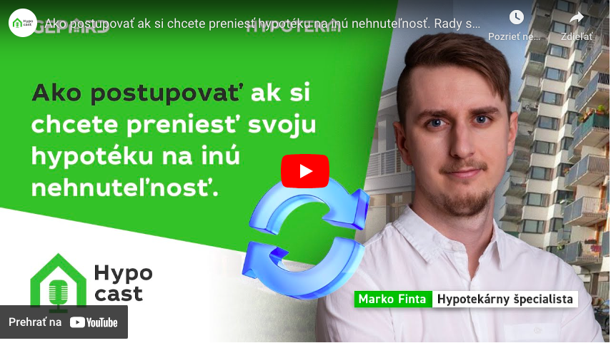 HYPOCAST 39 - Prenos hypotéky na inú nehnuteľnosť - Praktické rady s Markom Fintom